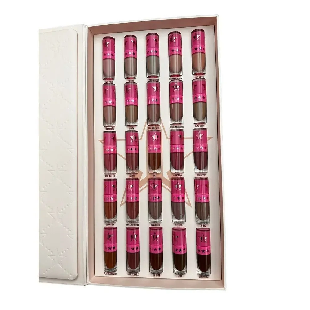 JEFFREE STAR NUDE LIQUID LIPSTICK VAULT 25 SHADES NEW